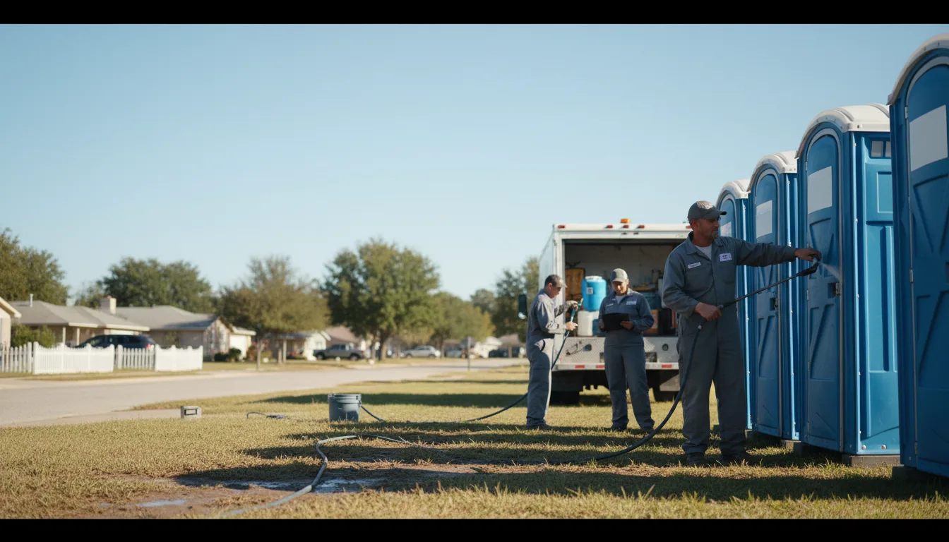 Long-Term Portable Toilet Rental in Leola, SD near me